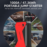 DBPOWER 1000A Portable Jump Starter detail close-up