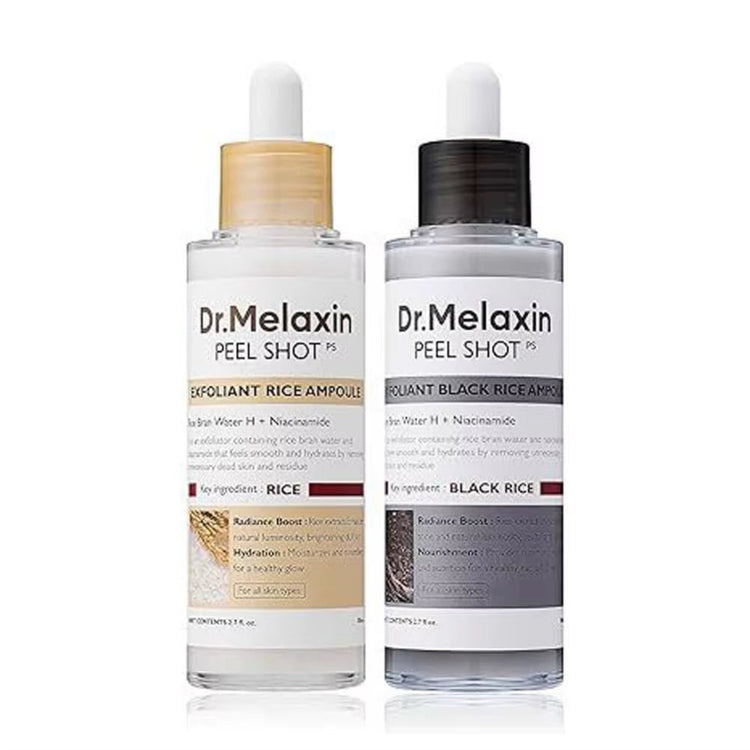 DR MELAXIN Peel Shot ampoule dropper close-up