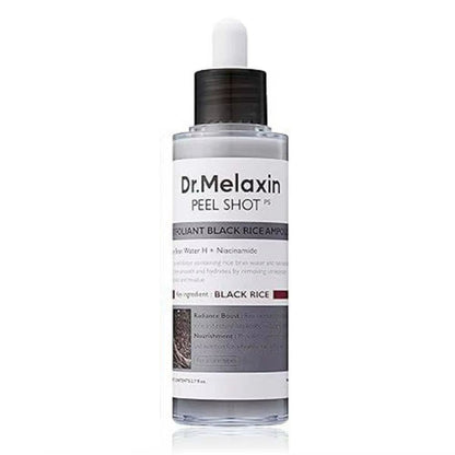 DR MELAXIN Peel Shot packaging detail