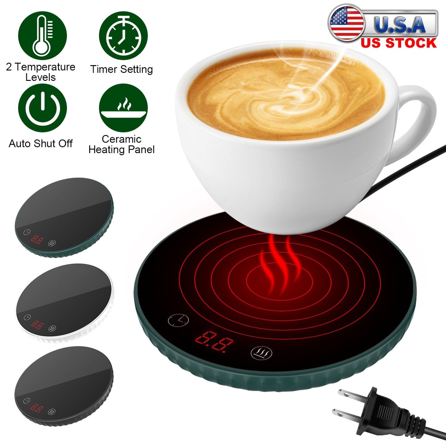 Desktop Electric Coffee Cup Warmer1