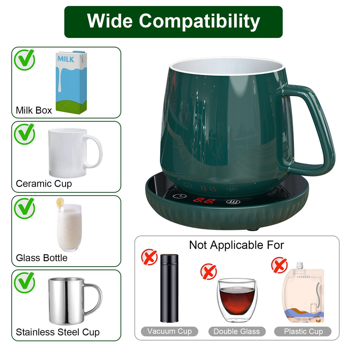 Desktop Electric Coffee Cup Warmer5