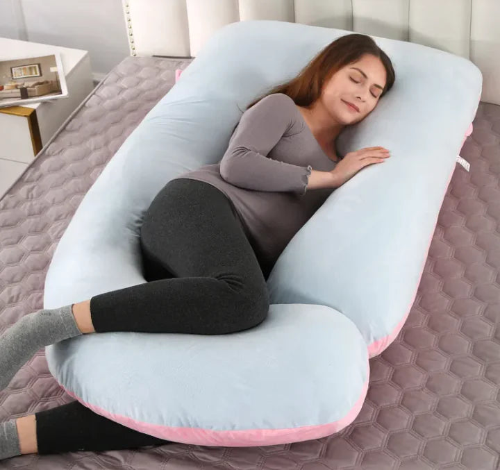 Detachable G-Shaped Velvet Waist Pillow24