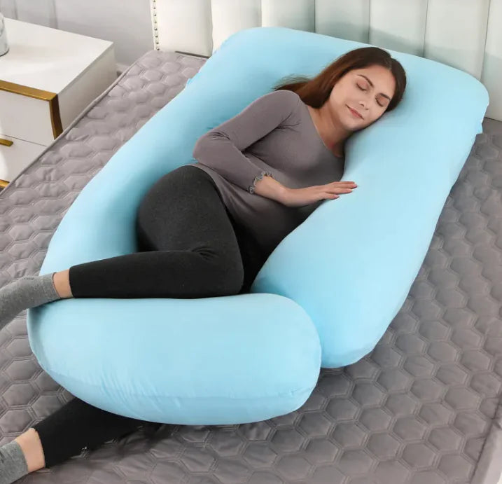 Detachable G-Shaped Velvet Waist Pillow3