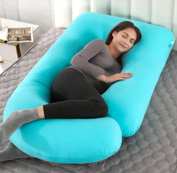 Detachable G-Shaped Velvet Waist Pillow9