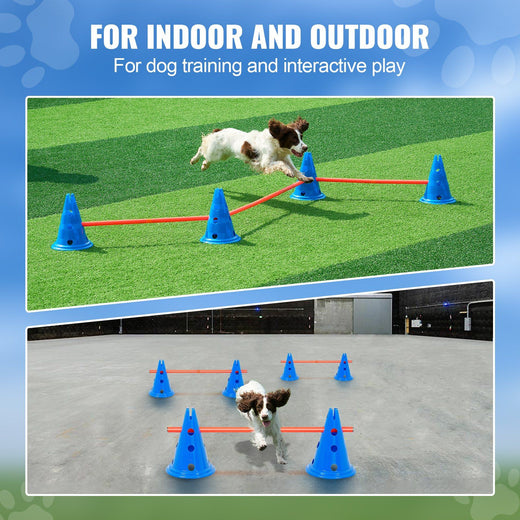 Dog Agility Cones & Rods Set detail view 6