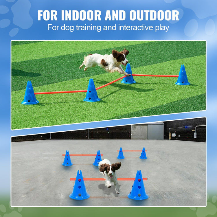 Dog Agility Cones & Rods Set detail view 6