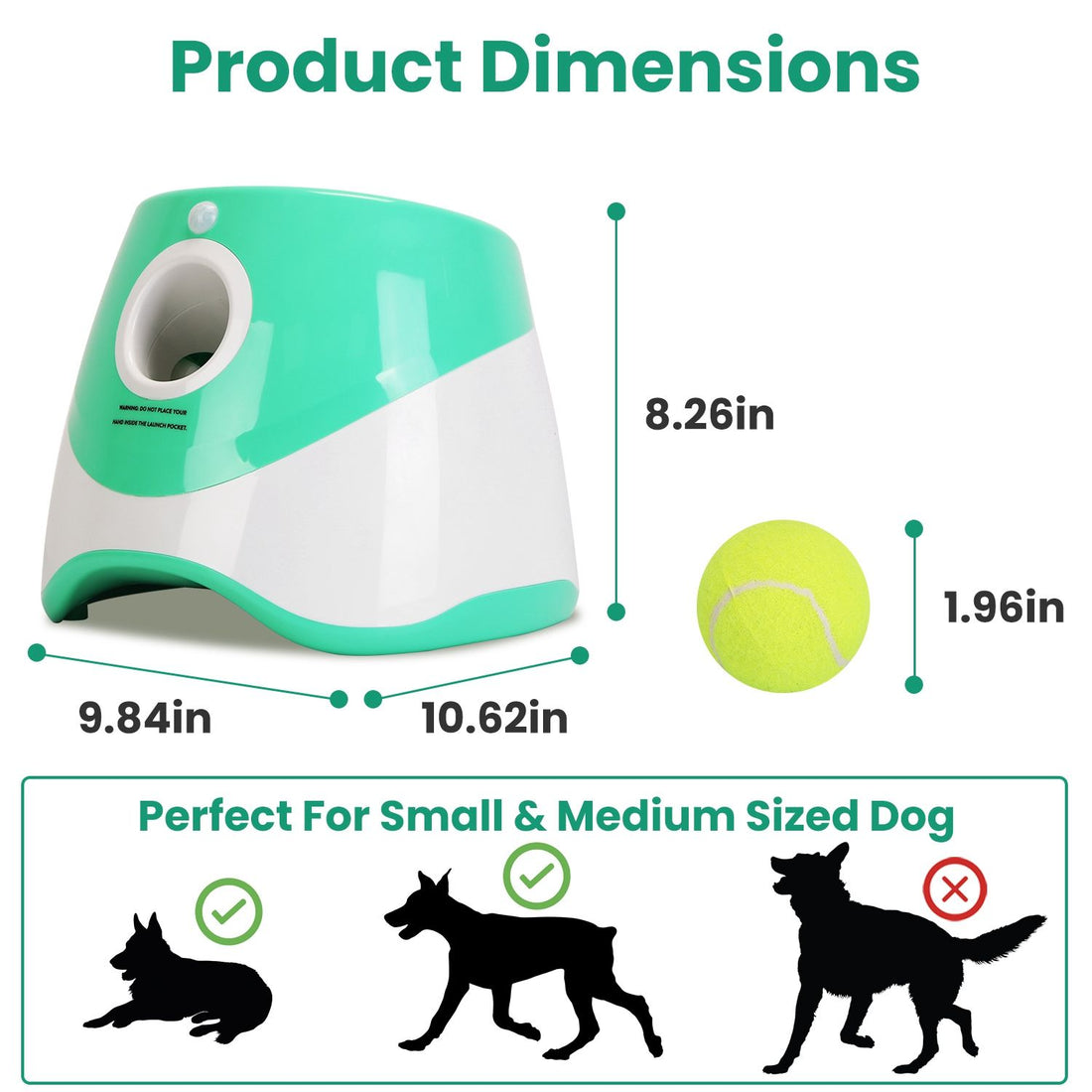 Dog Ball Launcher With Balls4