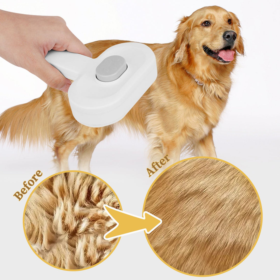 Dog Cat Grooming Brush Tool 2