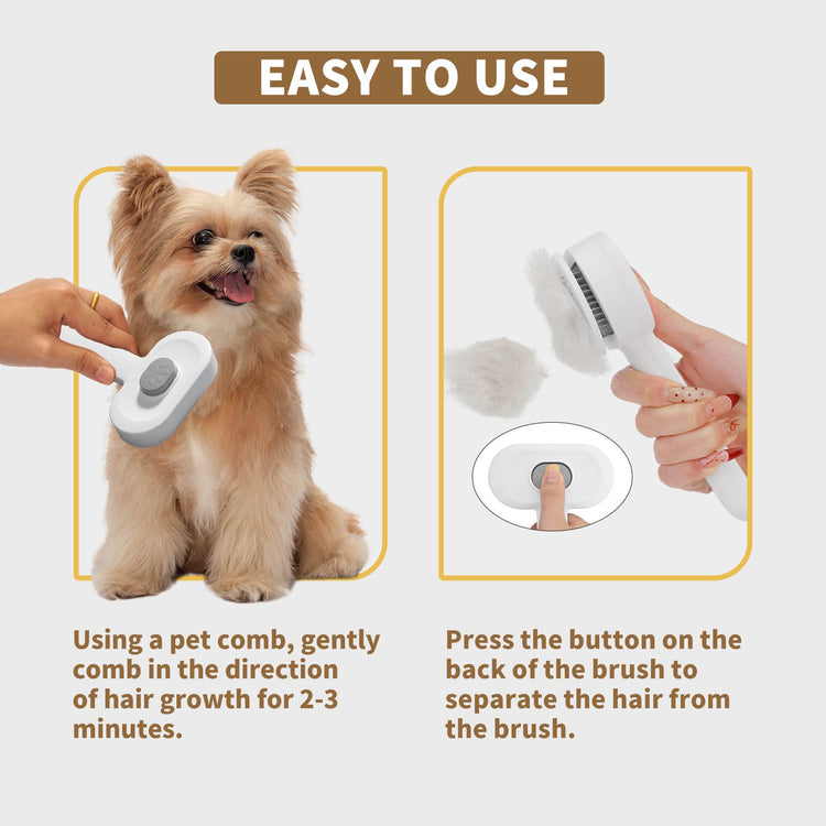 Dog Cat Grooming Brush Tool 3