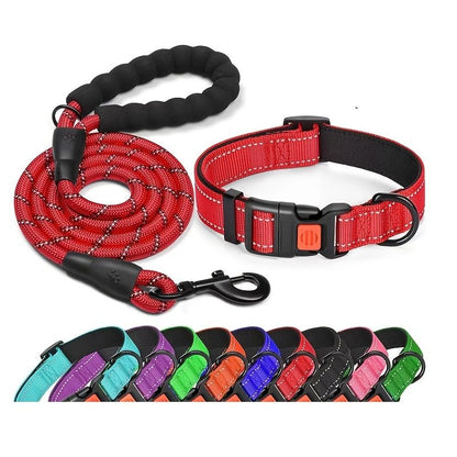 No pull dog harness training vest in red