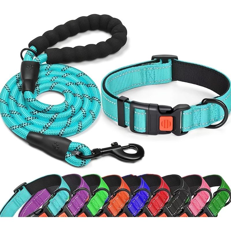 No pull dog harness vest worn by dog on walk