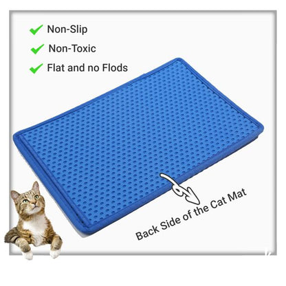 Double Layer Cat Litter Mat3