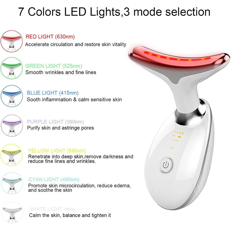 Face and neck beauty device control interface