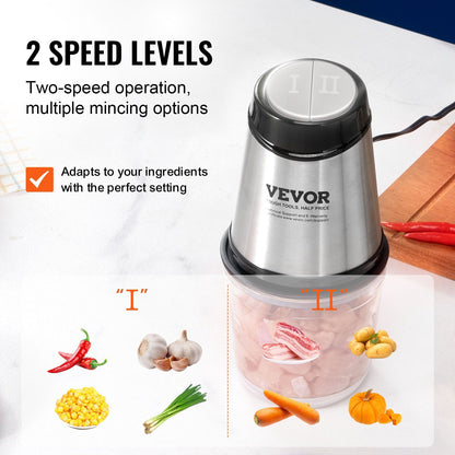 Electric Food Processor Meat Grinder in use