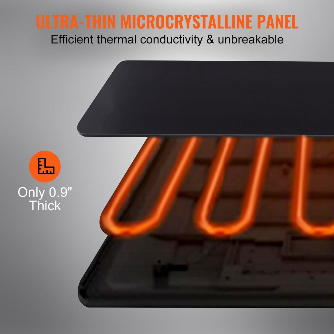 Electric food warming tray, portable, 16.5 by 11 inch surface, additional view 5