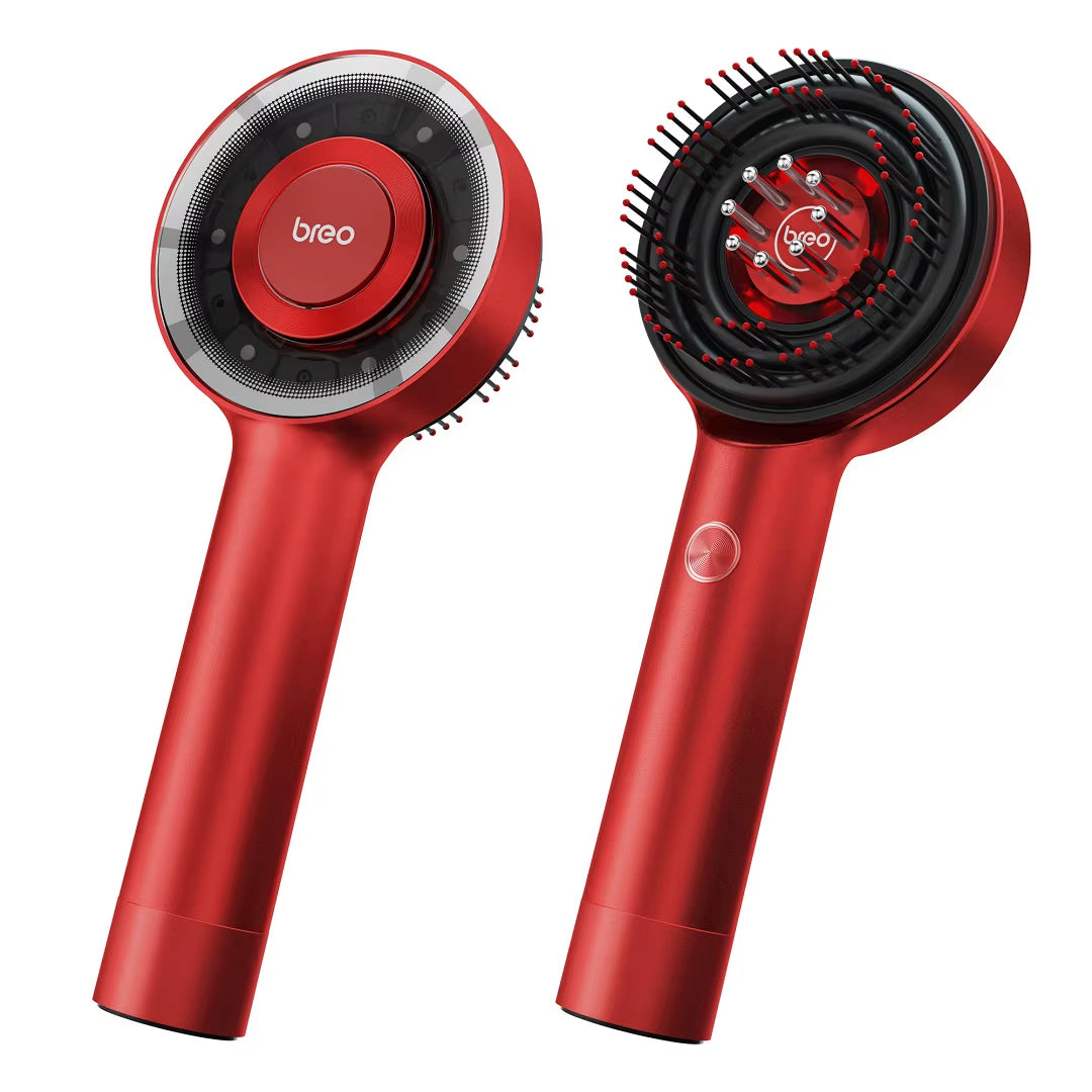 Electric scalp massager waterproof hair brush product view