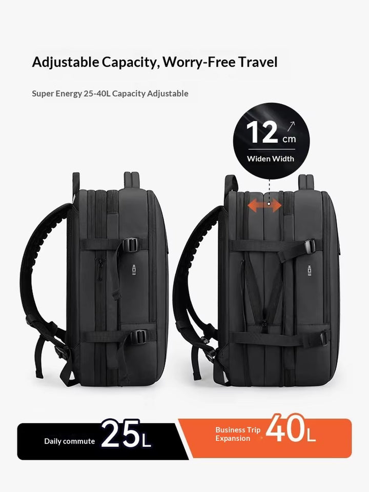 ExpandPro 40L Travel Backpack, laptop compartment