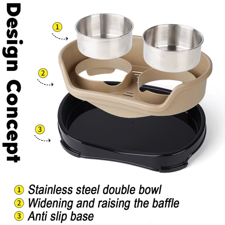 Express Neater Feeder Mess-Free Pet Bowls6
