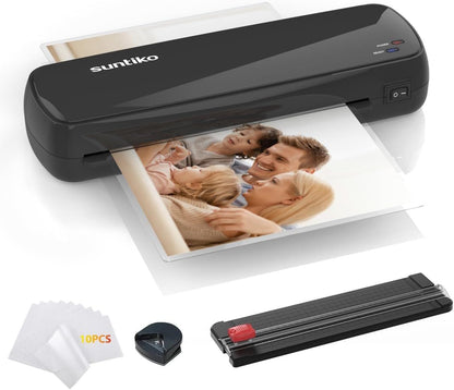 fast warm-up laminator machine feeding a document pouch