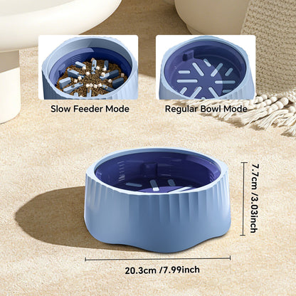 Fast/slow food can easily switch bowls 17