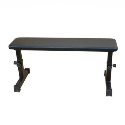 Flat Dumbbell Bench Home Strength Training 5