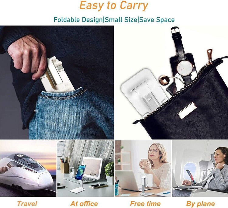 Foldable AdjustableStand Phone & Tablet6