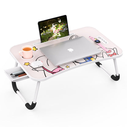 Foldable Laptop Bed Table Desk bonus angle. foldable laptop bed table