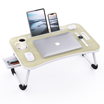 Foldable Laptop Bed Table Desk package contents. foldable laptop bed table