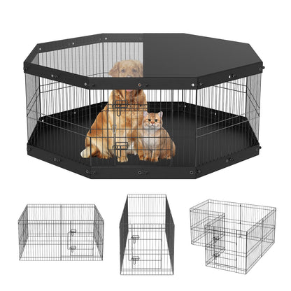 Foldable Metal Dog Exercise Pen