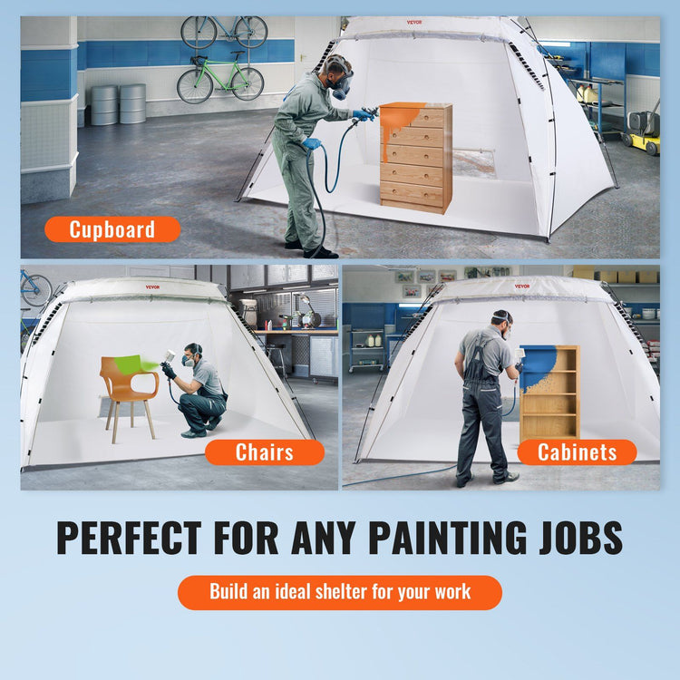 Foldable Paint Booth Tent with Floor3