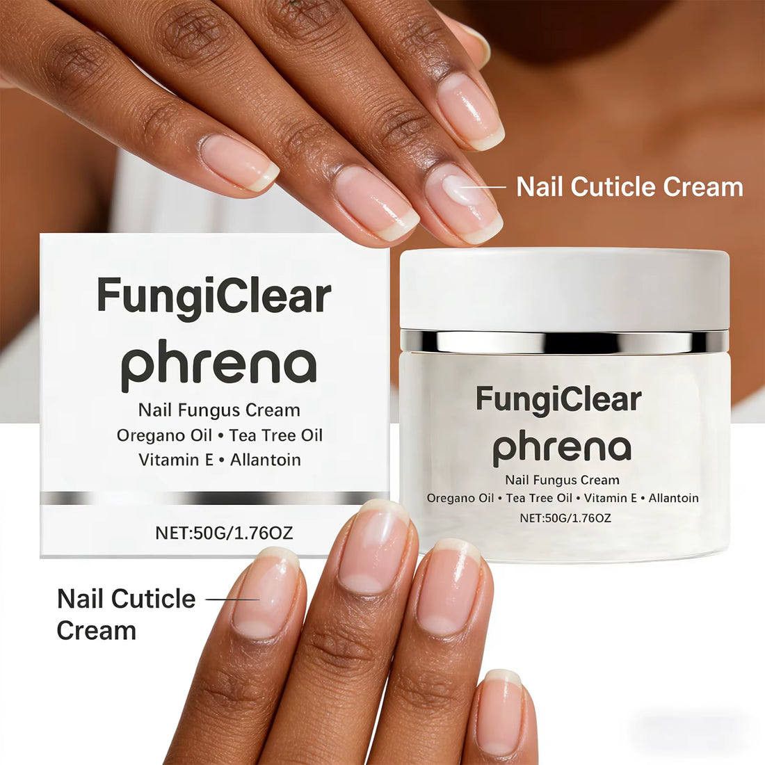 FungiClear nail care application on toenail