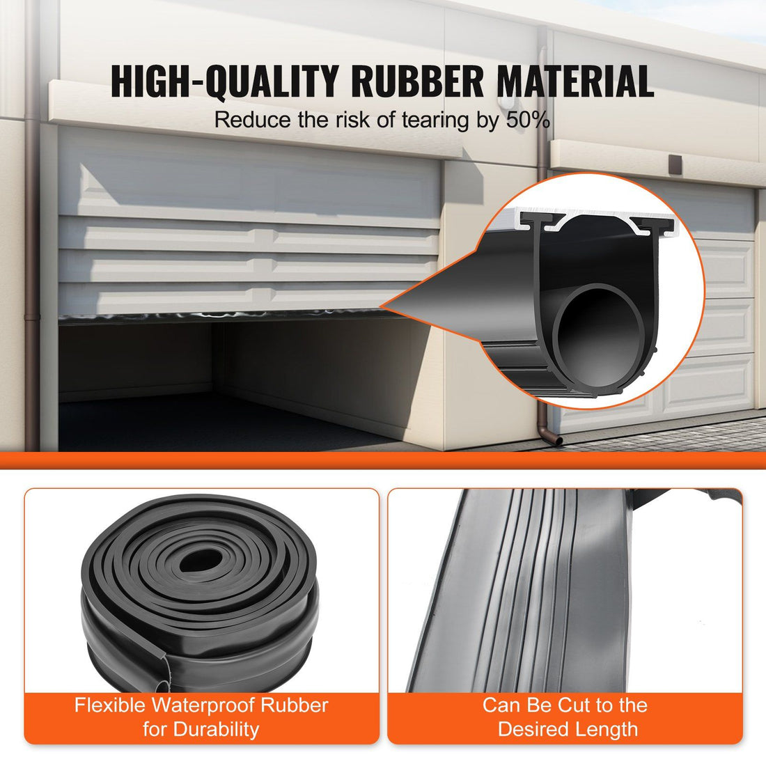 Garage Door Bottom Seal Kit3