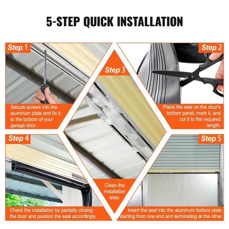 Garage Door Bottom Seal Kit5