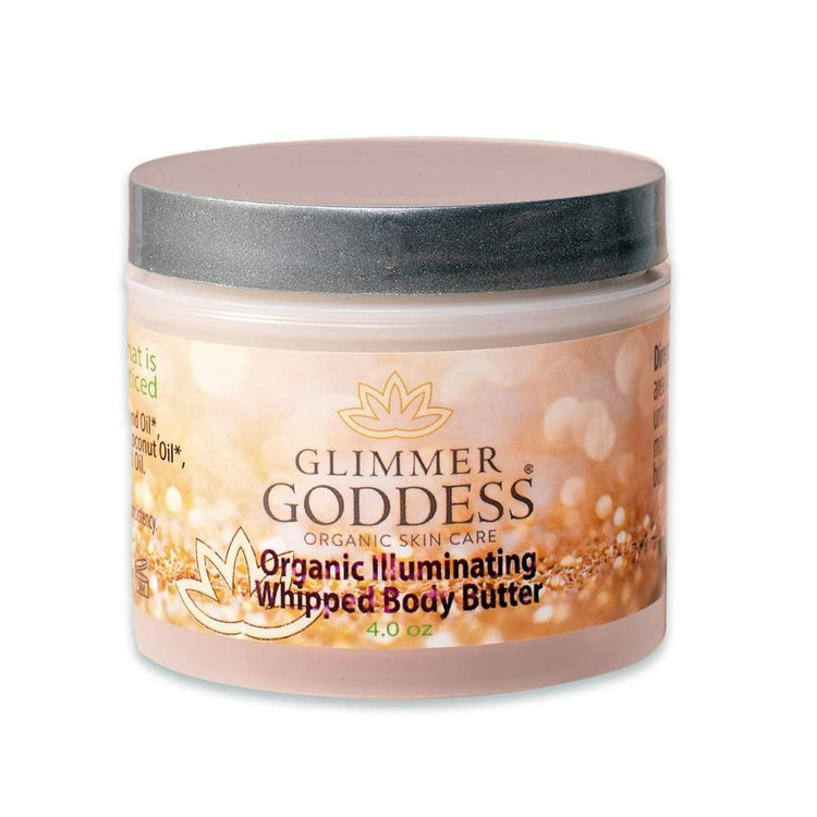 Gold Shimmer Whipped Body Butter - gold shimmer body butter product photo