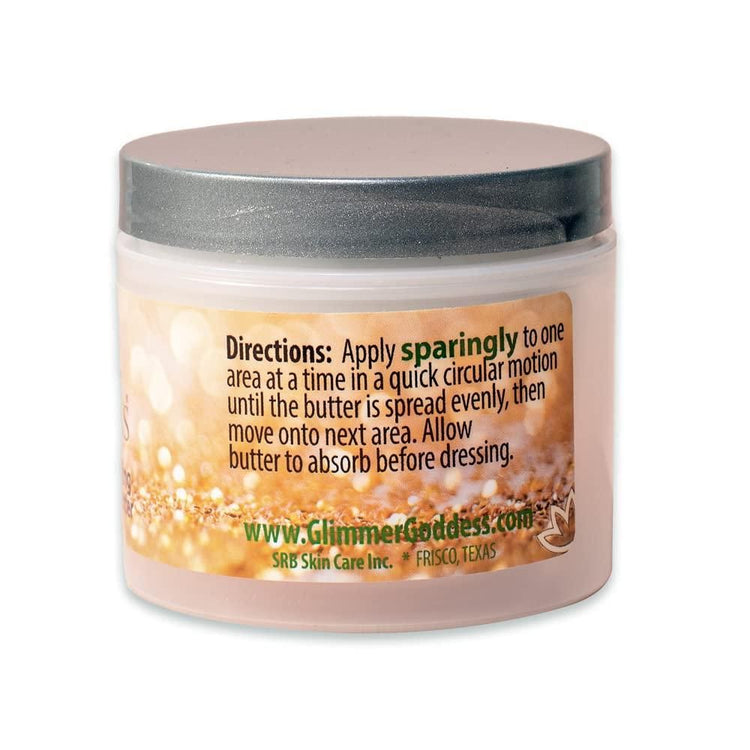 Gold Shimmer Whipped Body Butter lifestyle in-use shot