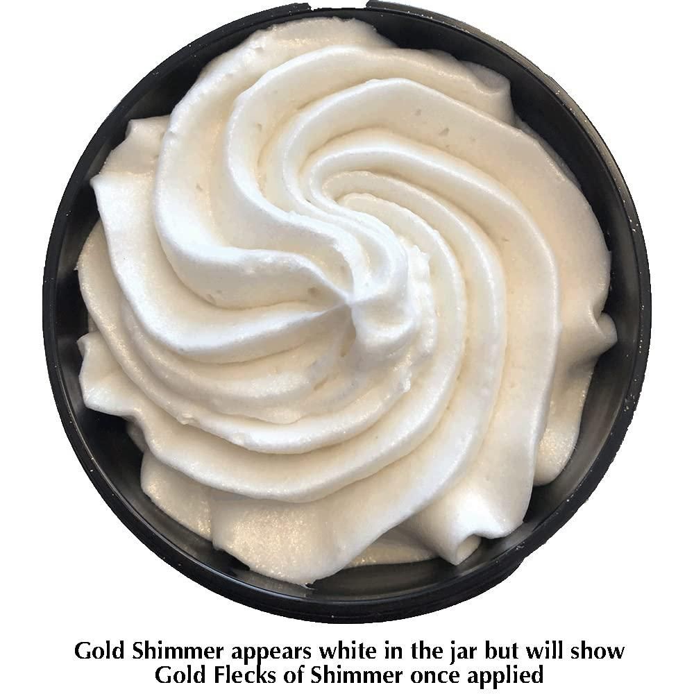 Gold Shimmer Whipped Body Butter pack detail