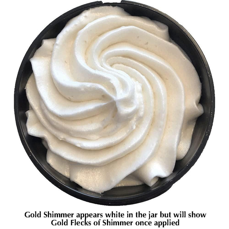 Gold Shimmer Whipped Body Butter pack detail