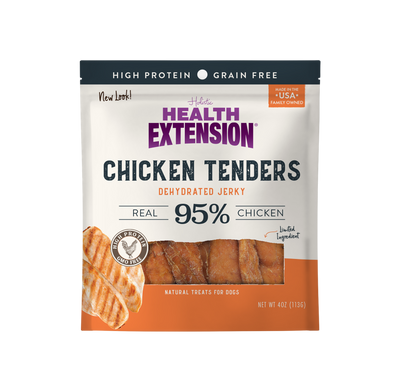 Health Extension Chicken Tenders Dog Treats 4 oz
