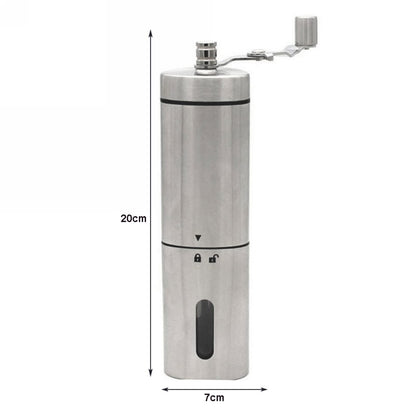 Hand crank pepper grinder mill with side handle for manual grinding, additional view 10