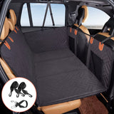 Waterproof dog car seat cover with hammock design