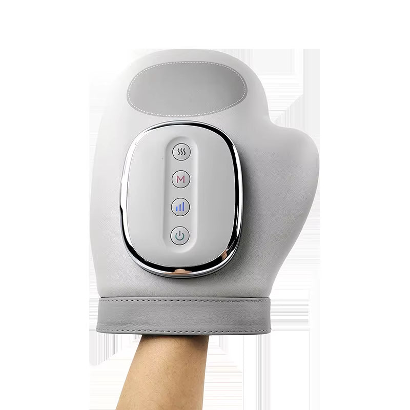 Heated hand massager glove for arthritis relief