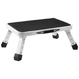 1-step foldable stool unfolded and standing