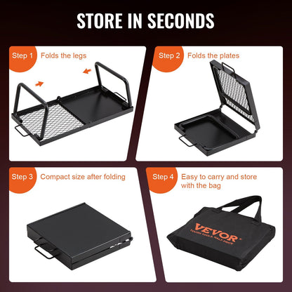 Heavy Duty 22.4" Campfire Grill6