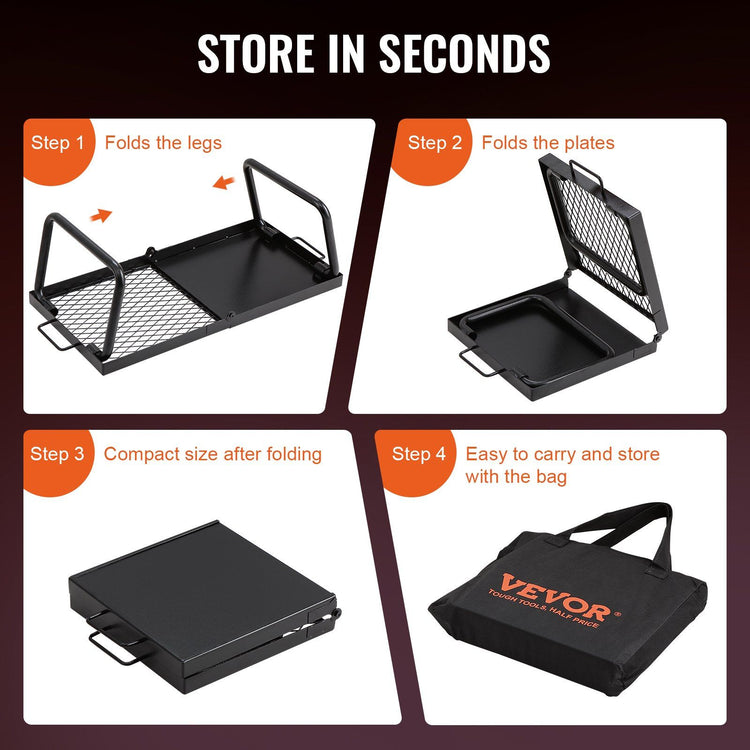 Heavy Duty 22.4" Campfire Grill6