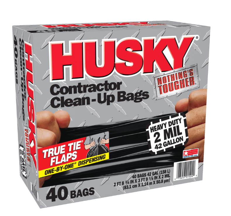 Heavy Duty 42 Gallon Contractor Bags main product photo