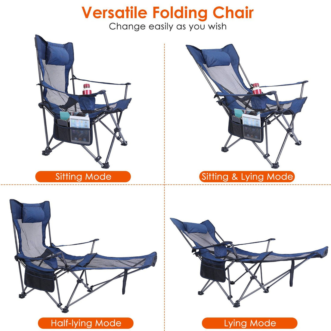 Heavy Duty Foldable Camping Chair3