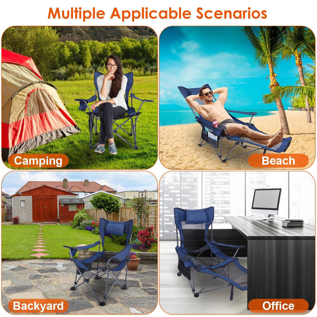 Heavy Duty Foldable Camping Chair6