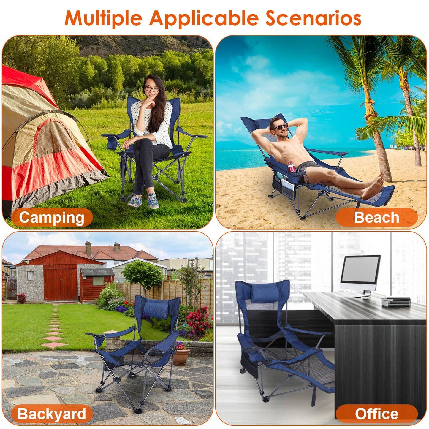 Heavy Duty Foldable Camping Chair6