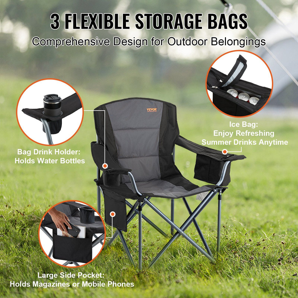 Heavy Duty Folding Camping Chair4