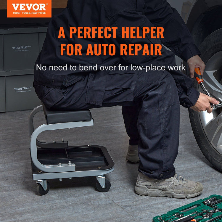 Heavy Duty Mechanic Rolling Seat2